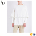 men ventilate white t-shirt Short Sleeve cotton t-shirt for men